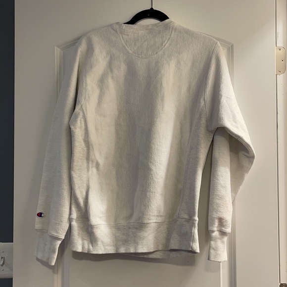 Champion Small Reversible Logo Fleece/ Cotton Sweatshirt - Picture 2 of 5